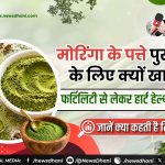 Moringa Benefits — सहजन के ताज़े हरे पत्ते और फली