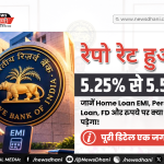 RBI Repo Rate Hike 2026 — RBI मुख्यालय और भारतीय रुपये के नोट